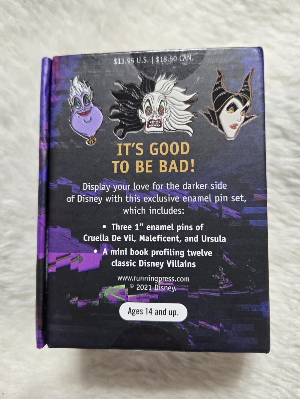 Disney Villains Enamel Pin Set New In Box RP Minis - Picture 4 of 4